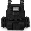 Magnetic Tactical Vest for Men - Quick Release Plate Carrier