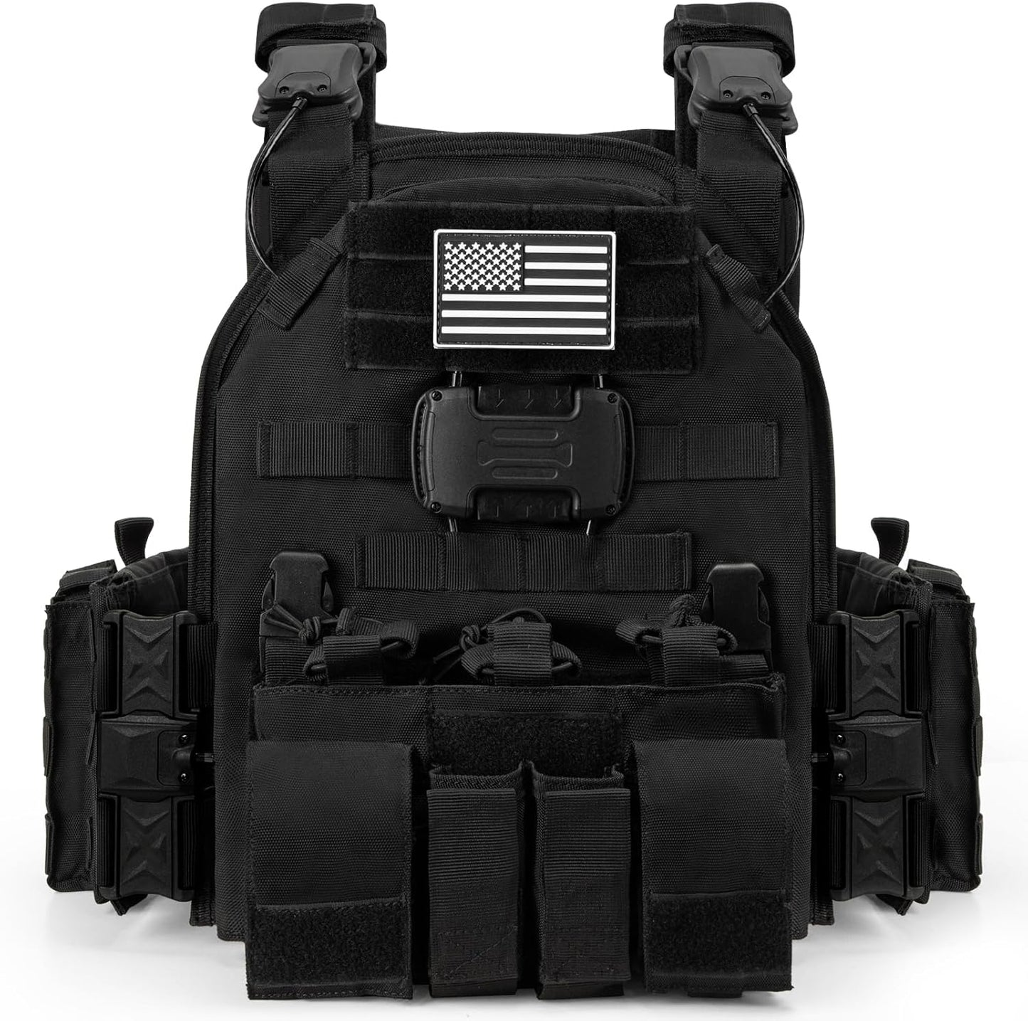 Jueachy Magnetic Tactical Vest for Men: Lightweight Quick Release