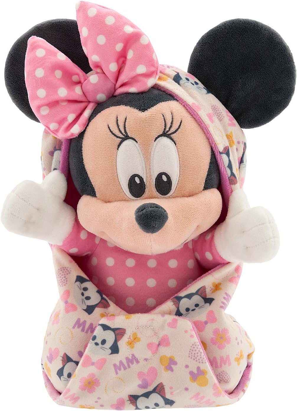 Minnie Mouse Plush in Swaddle - Official Disney Toy