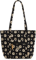 Vera Bradley Womens Cotton NFL Small Vera Tote Bag - Team Ready