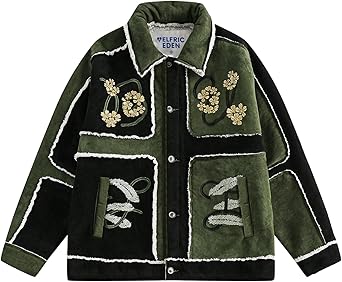Aelfric Eden Womens Sherpa Fleece Jacket for Winter Warmth