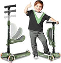 3 Wheeled Scooter for Kids - 2-in-1 Sit/Stand Scooter for Toddlers