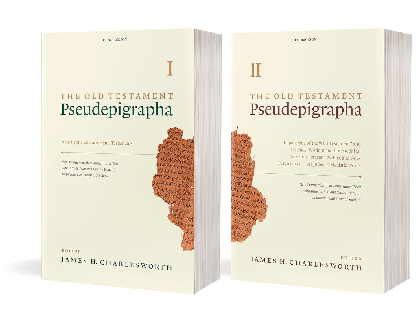 The Old Testament Pseudepigrapha 2 Volume Set for Scholars
