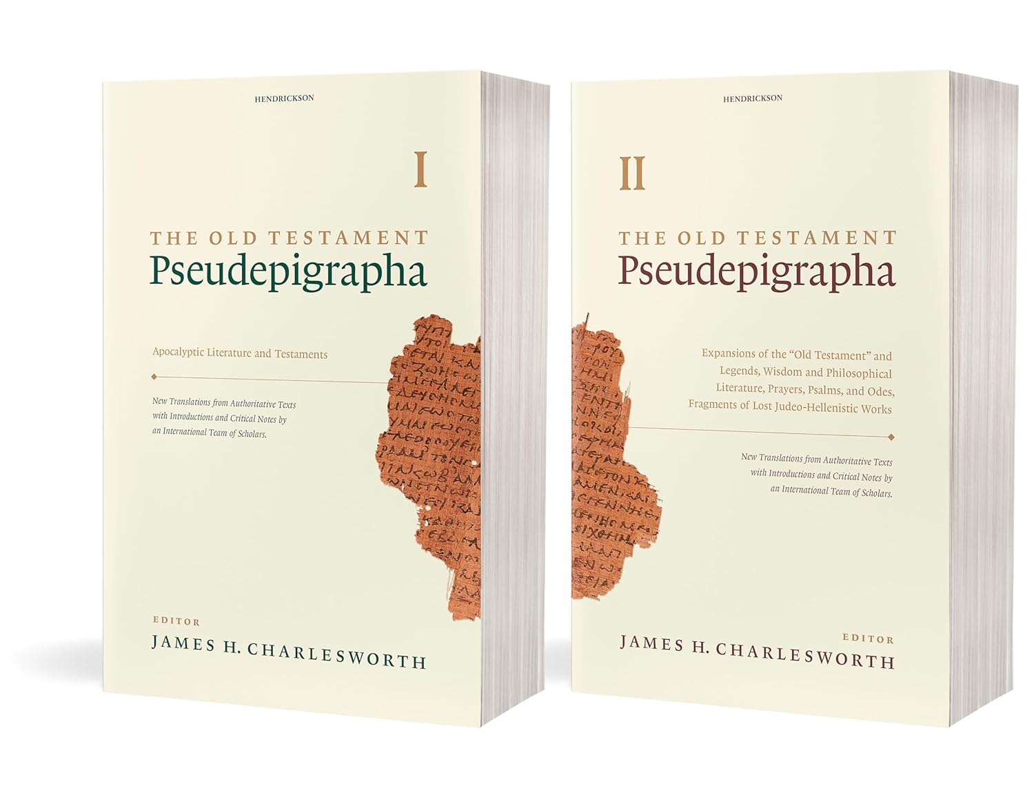 The Old Testament Pseudepigrapha 2 Volume Set for Scholars