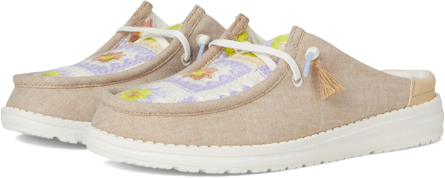 HEYDUDE Women's Wendy Slip Mule - Lightweight Casual Footwear