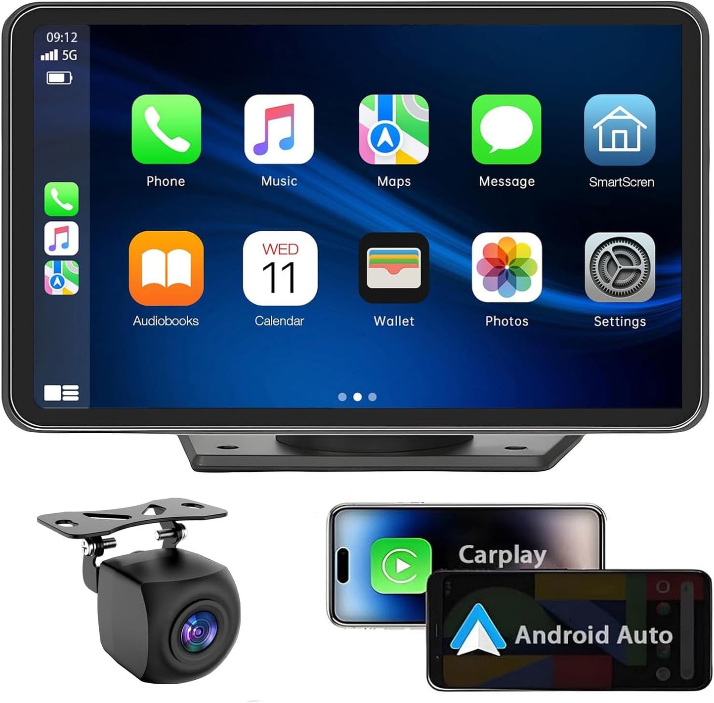 7 Wireless Touchscreen Car Stereo - Apple Carplay & Android Auto
