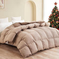 All-Season Down Comforter King Size - Luxurious 44oz Fill