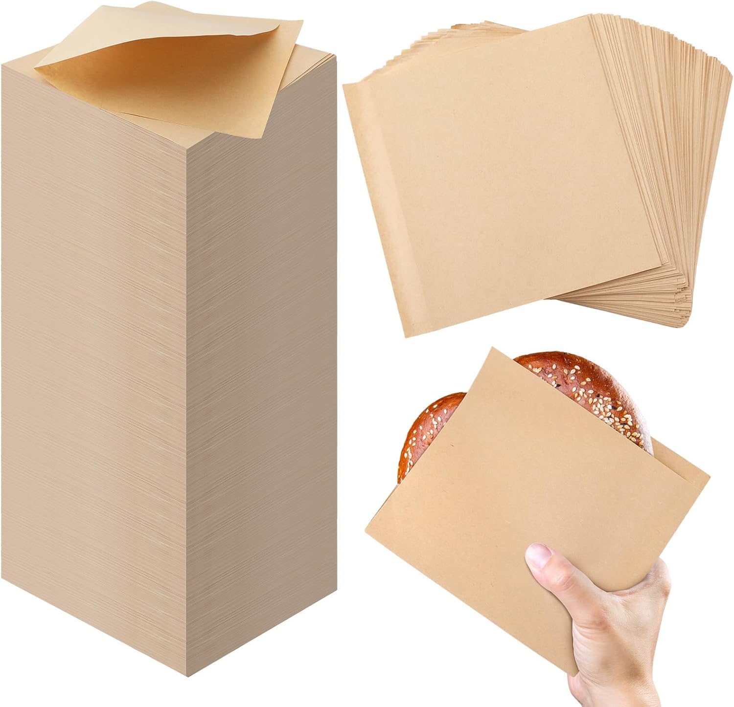 Colarr 2000 Pcs Soft Pretzel Bags for Fresh Snacks and Treats