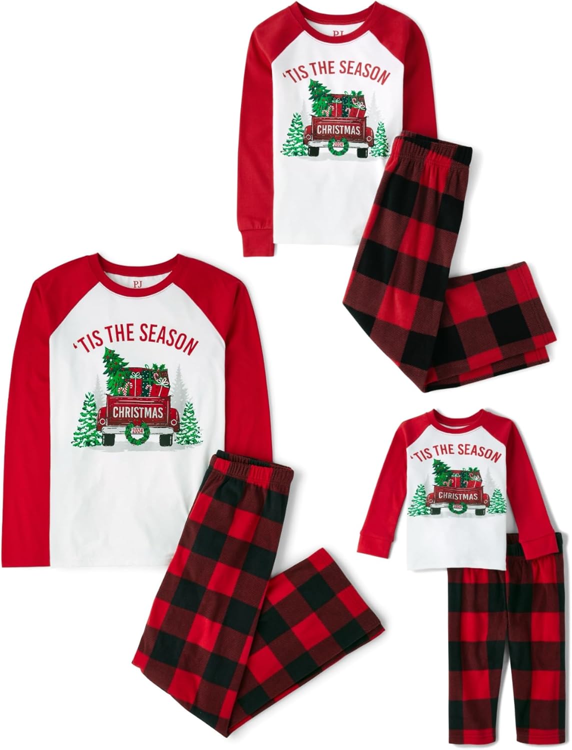 Kids' Family Matching Christmas Pajama Sets for Cozy Nights