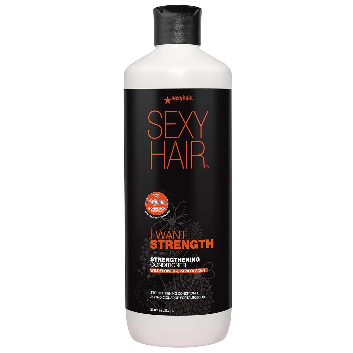 SexyHair I WANT STRENGTH Shampoo and Conditioner for All Hair Types