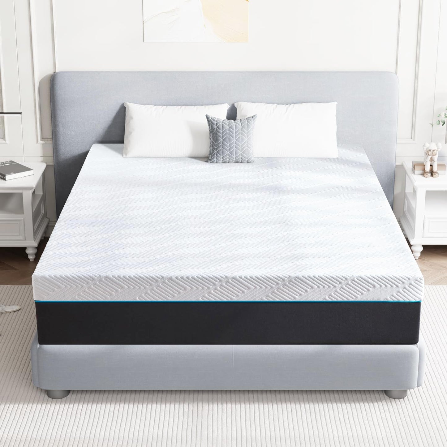 10 Inch Full Size Cooling Memory Foam Mattress for Comfort