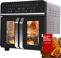15-in-1 Digital Air Fryer Oven: Dual Zone Cooking