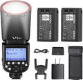 Godox V1 C Flash for Canon - Round Head Speedlight