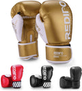 Boxing Gloves for Men & Women - Premium Leather Training Gloves