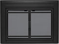 UniFlame Kendall Cabinet-Style Fireplace Doors with Smoke Tempered