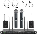 Phenyx Pro 4-Channel Wireless Microphone System - Reliable Live Sound