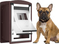 Dog Door for Wall with Double Magnetic Flaps - Durable Wall Tunnel