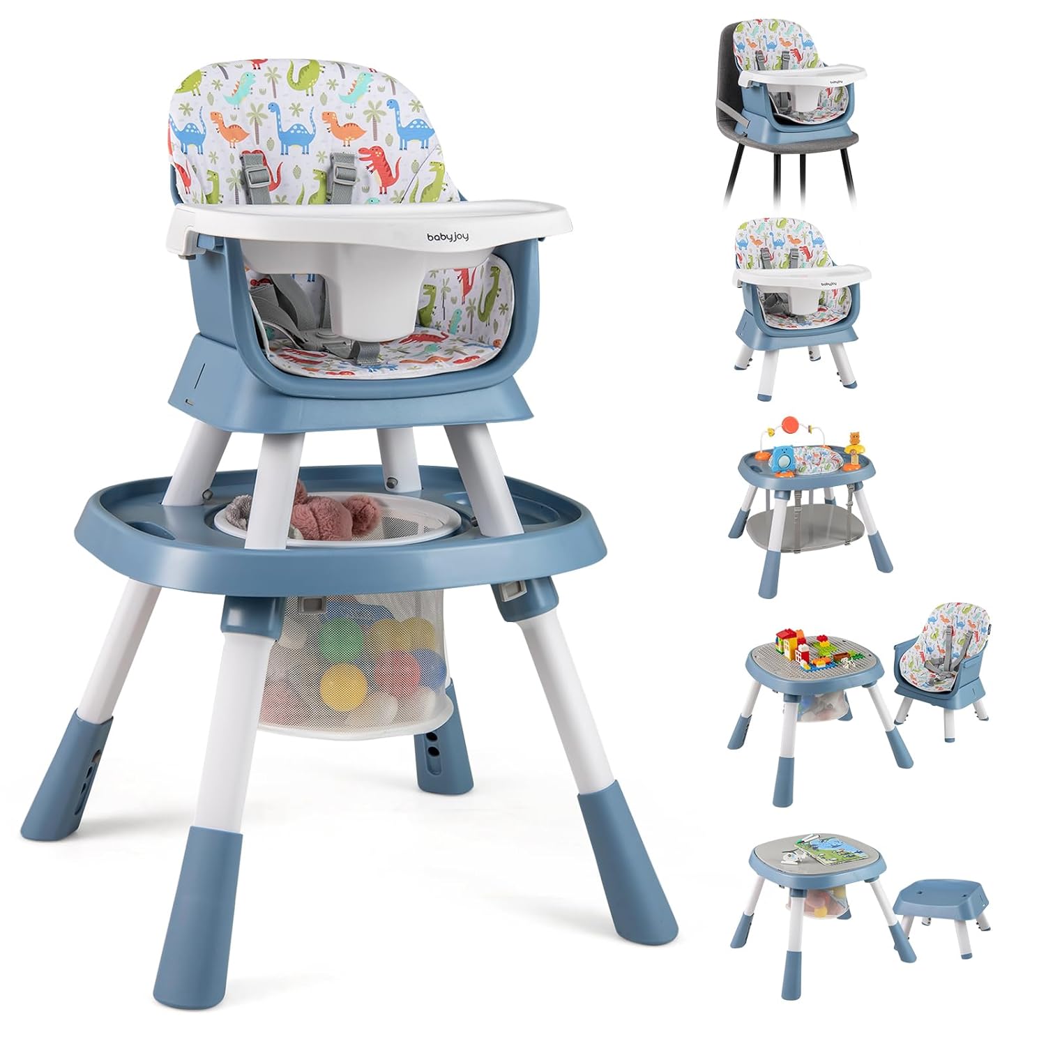 16 in 1 Convertible High Chair for Babies and Toddlers