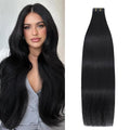 Aison Natural Black Tape in Hair Extensions 18 in 20pcs Pack - Silky