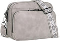 Crossbody Purses for Women Medium Vegan Leather Crossbody - Built-in