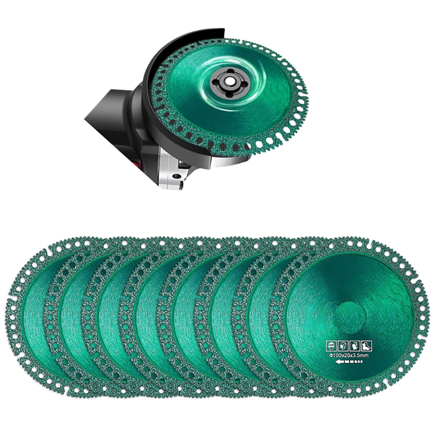 Rapid Cut 4 Disc Blades - Slice Fast & Easy