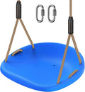 SELEWARE Heavy Duty Swing Seat for Adults and Kids - Adjustable Blue