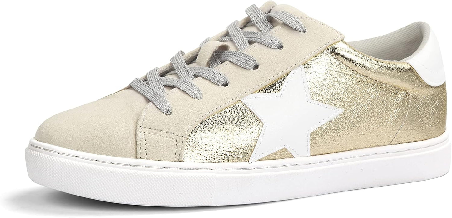 Stylish Star Pattern Women's Fashion Sneakers for Comfort