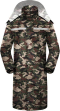 iCreek Waterproof Long Rain Jacket for Men and Women Adults