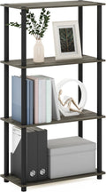 Turn-N-Tube 4-Tier Multipurpose Shelf Display Rack - Slim Space-Saver