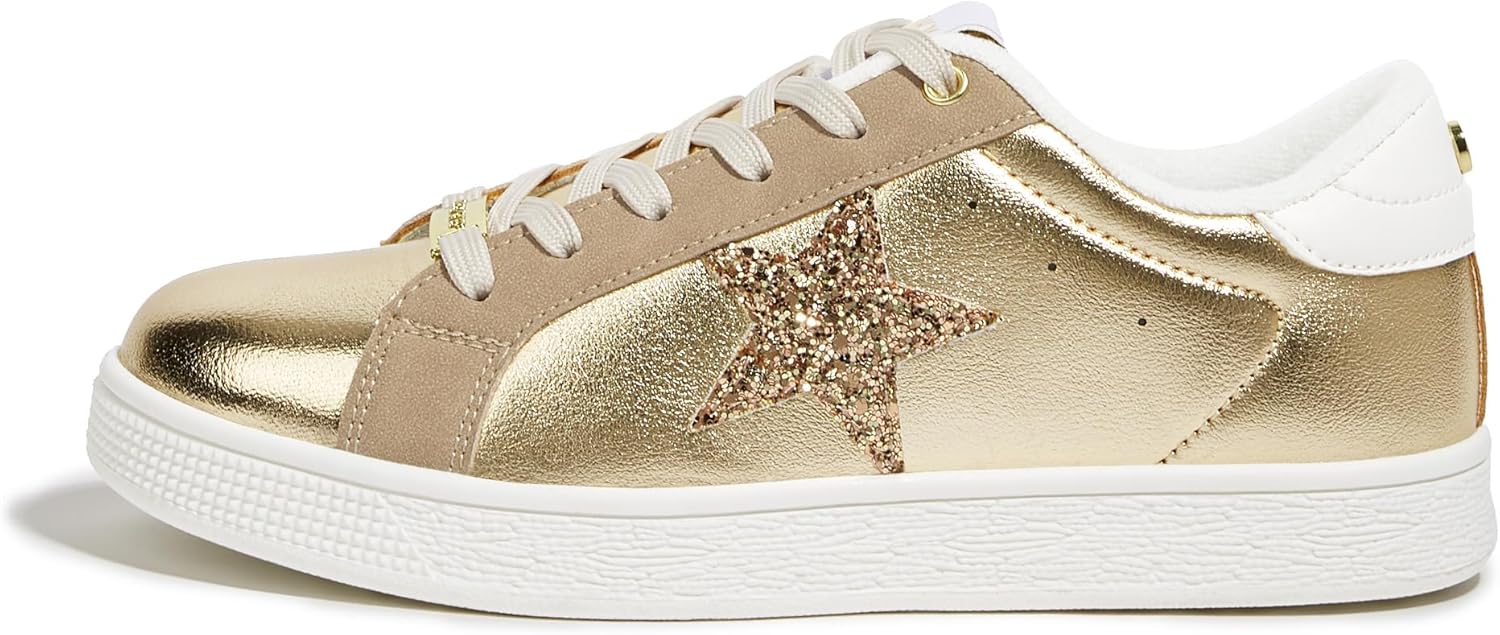 LUCKY STEP Women's Fashion Star Sneakers for Stylish Comfort