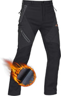 TACVASEN Men's Skiing Snow Pants for Winter Outdoor Activities