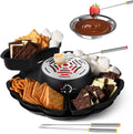 2 In 1 Smores Maker & Fondue Set - Tabletop Indoor Roaster