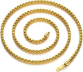 Sterling Silver 2.5mm Rope Chain for Men - 16-30in Necklace