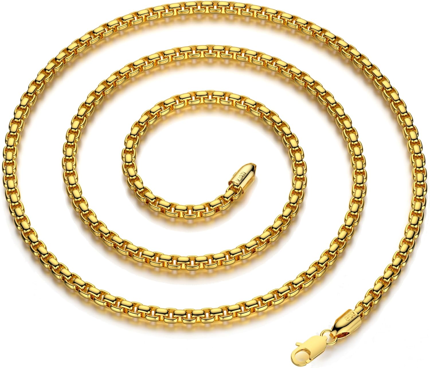 925 Sterling Silver Rope Chain with Lobster Clasp for All