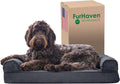 Memory Foam Dog Bed Sofa for Small/Medium Dogs - Quilted Comfort