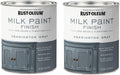 Rust-Oleum Milk Paint Finish in Kensington Gray for Unique Decor