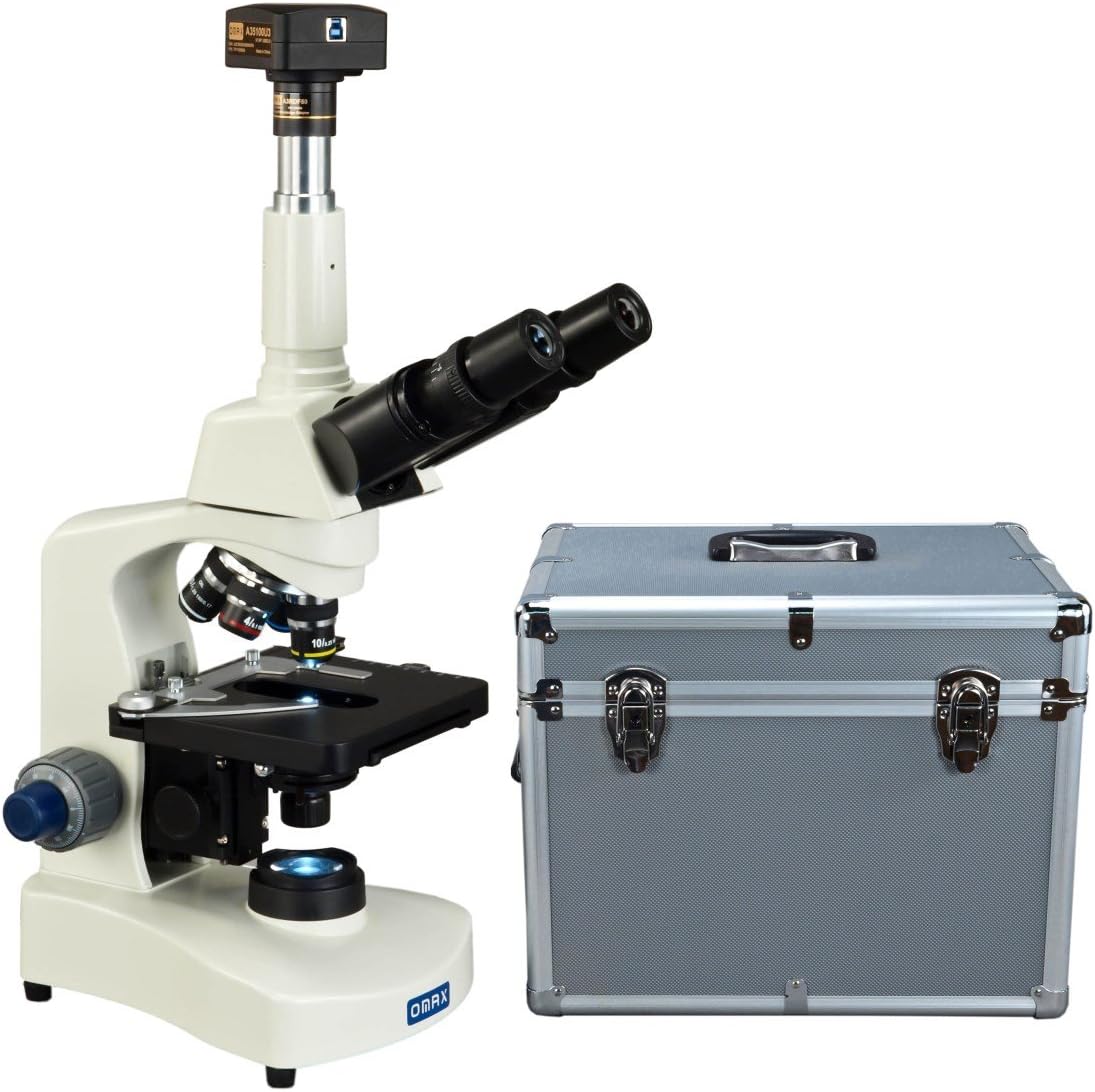 OMAX 40X-2500X Digital Lab Trinocular Microscope Review