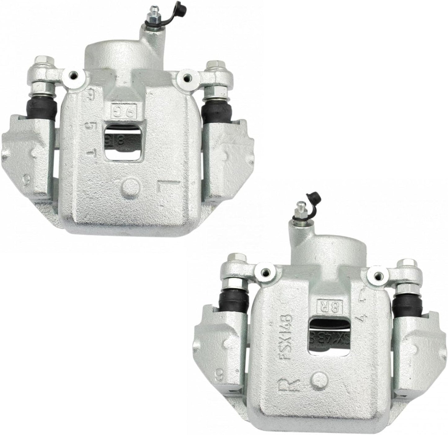 TRQ Rear Brake Caliper Set for 1998-2007 Lexus LX470 & Land Cruiser