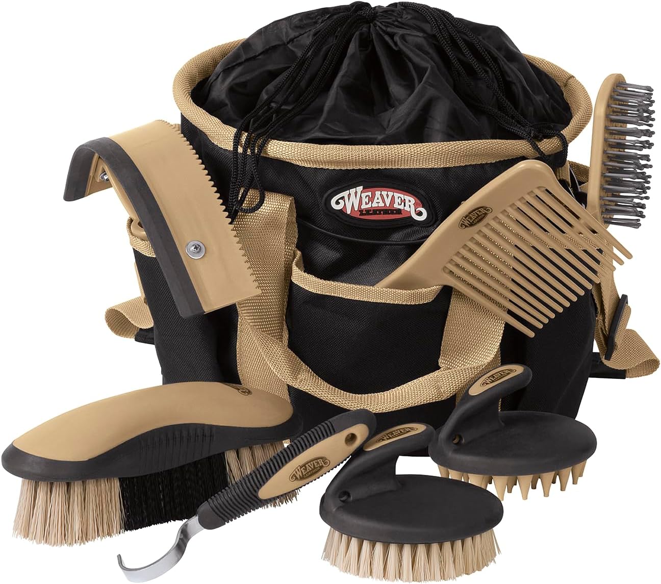 Weaver Leather Grooming Kit: Essential 7-Piece Set for Horses