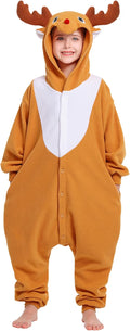 CANASOUR Unisex Anime Halloween Kids Onesie Reindeer Pajamas - Cozy