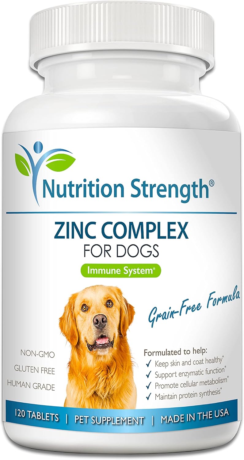 Zinc for Dogs to Support Healthy Skin & Coat with Biotin
