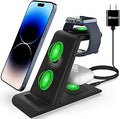 HATALKIN 3 in 1 Wireless Charging Station for Apple Devices - Fast