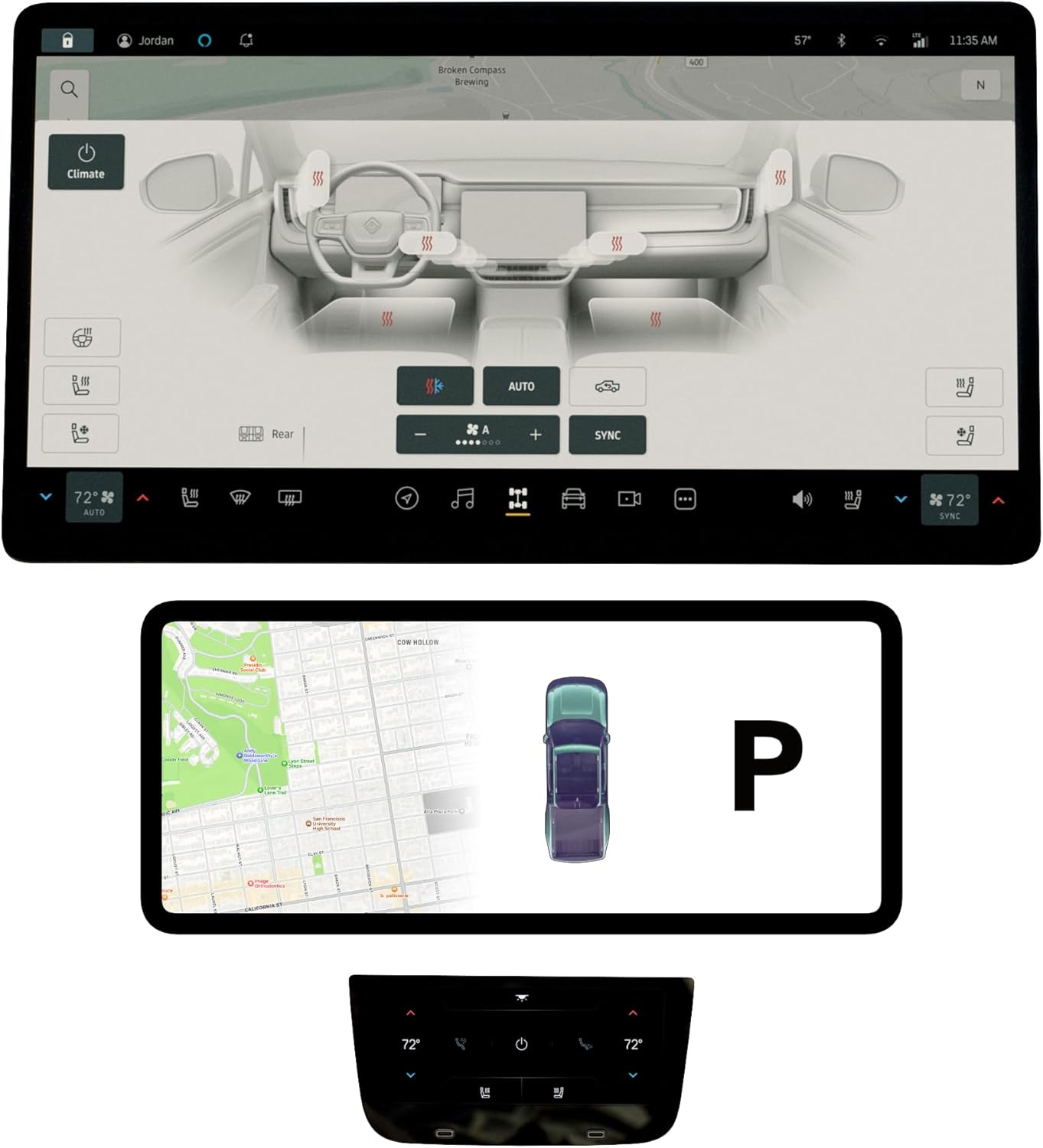 TWRAPS Screen Protectors for Rivian R1S & R1T - Ultimate Protection