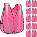 Reflective High Visibility Safety Vest for Men and Women - Silver