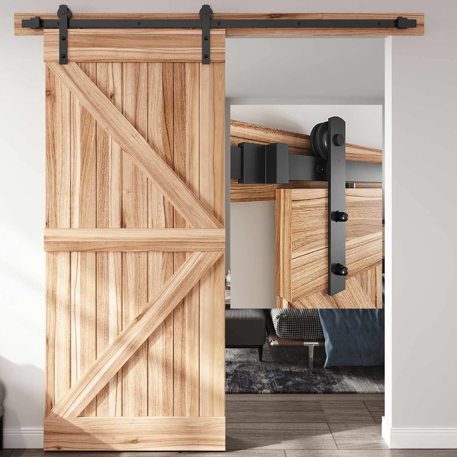 EaseLife 5.3 FT Sliding Barn Door Hardware Track Kit Review