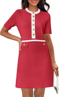 MEROKEETY Women's Knit Bodycon Sweater Dress Mini - Elegant