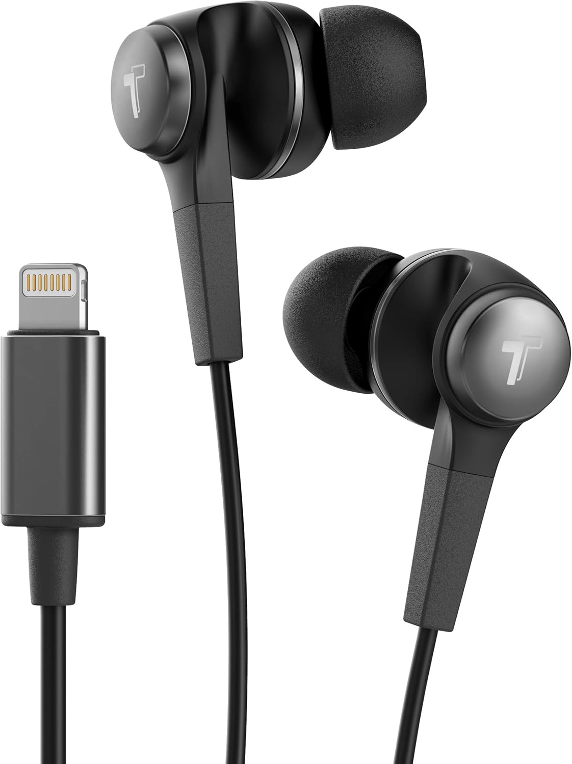Thore Apple MFi Certified Lightning Earbuds - Pro Sound, Water Resistant