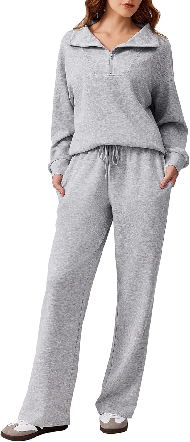 Stylish 2 Piece Sweatsuit Set for Women by PINSPARK