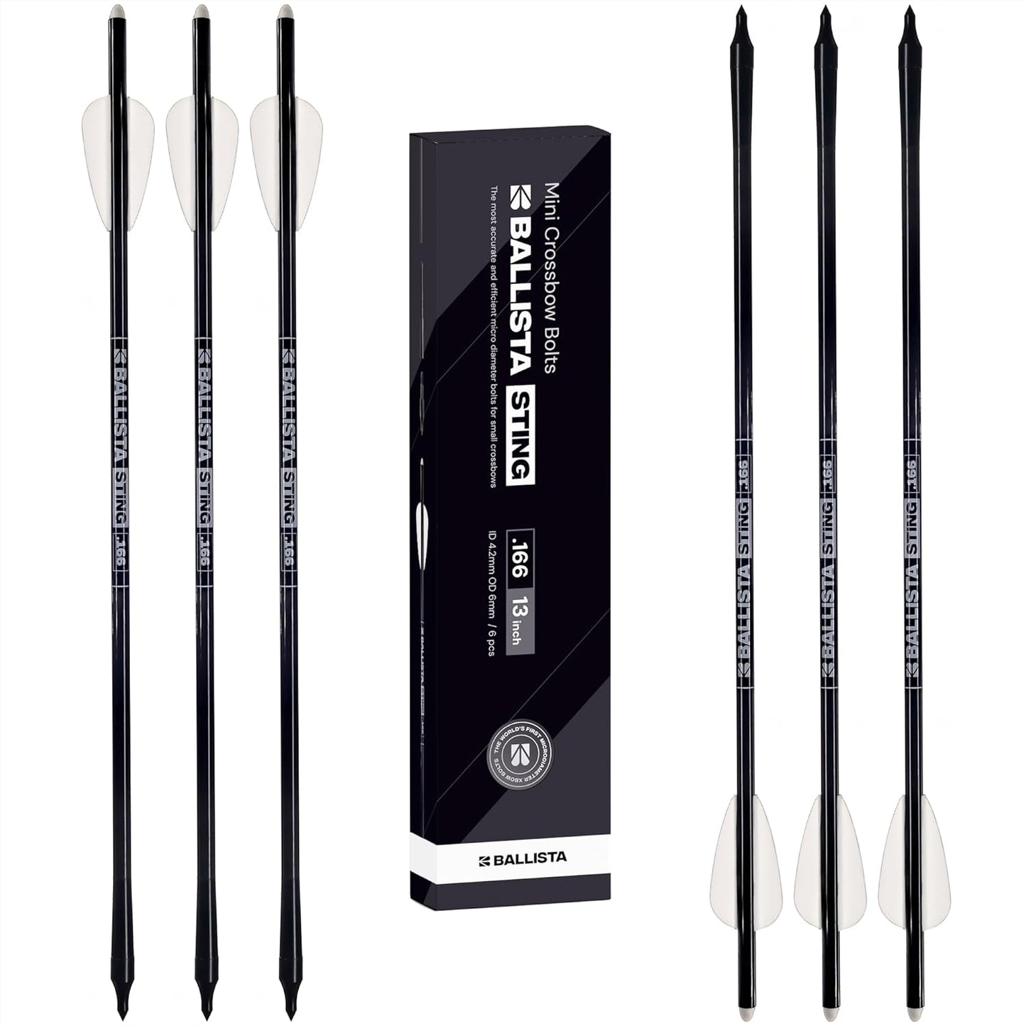 BALLISTA Sting Micro-Diameter Crossbow Bolts for Precision Hunting