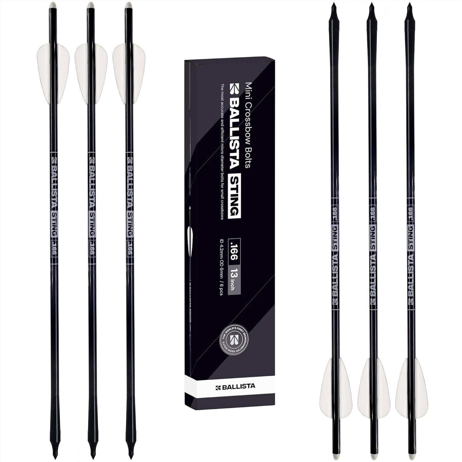 BALLISTA Sting Micro-Diameter Crossbow Bolts for Precision Hunting